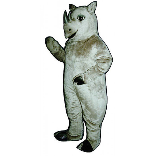 Realistic Rhinoceros Mascot Costume 1617-Z 
