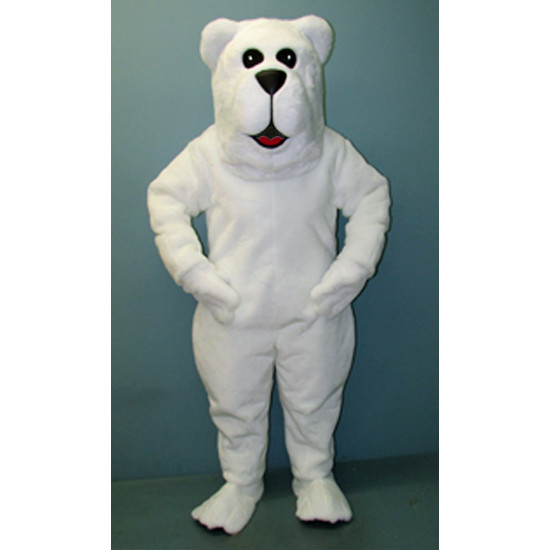 Arctic Polar Bear Mascot Costume #216-Z