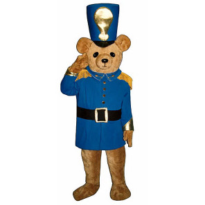 Soldier Bear Mascot Costume 224DD-Z 
