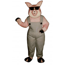 Far Out Farmer Pig Mascot Costume 2405KK-Z Far Out Farmer Pig Mascot Costume 2405KK-Z