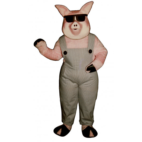 Far Out Farmer Pig Mascot Costume 2405KK-Z 