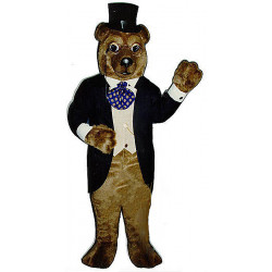 Theodore Bruin Bear with Tuxedo Mascot Costume 243DD-Z 
