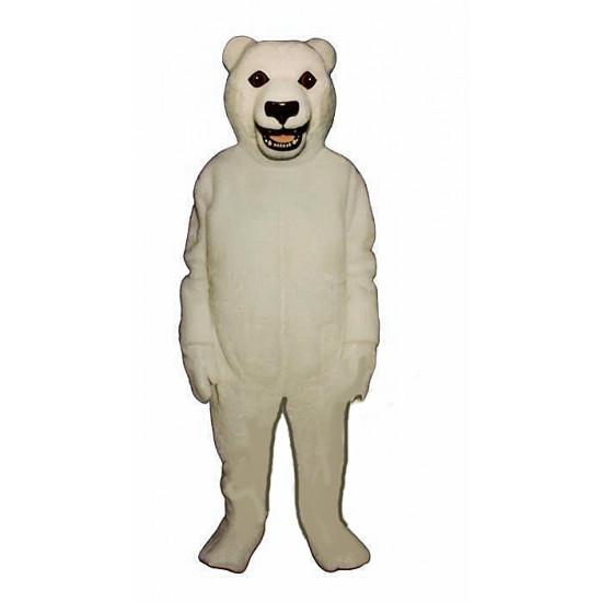 Snarling Polar Bear Mascot Costume 250P-Z 