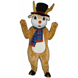 Danny Deer w/Hat & Scarf Mascot Costume 3102A-Z 