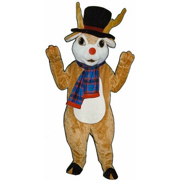 Danny Deer w/Hat & Scarf Mascot Costume 3102A-Z 