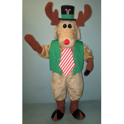 Peppermint Mousse w/ Lite-up Nose & Hat Mascot Costume 3106A-Z Peppermint Mousse w/ Lite-up Nose & Hat Mascot Costume 3106A-Z
