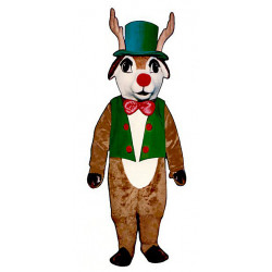 Yuletide Deer With Vest, Hat & Bowtie Mascot Costume 3115A-Z Yuletide Deer With Vest, Hat & Bowtie Mascot Costume 3115A-Z