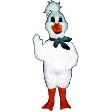 Christmas Goose with Holly Neckband Mascot Costume 3208A-Z Christmas Goose with Holly Neckband Mascot Costume 3208A-Z