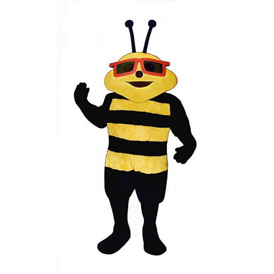 Sunny Bee with Glasses Mascot Costume 321A-Z