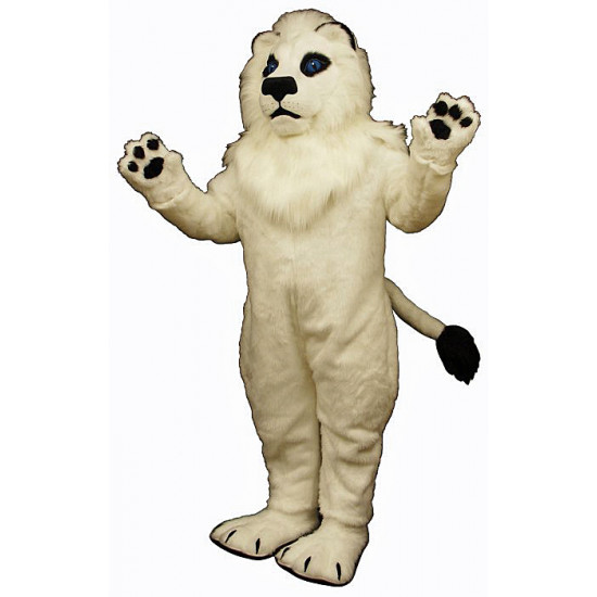 White Lion Mascot Costume 576-Z 