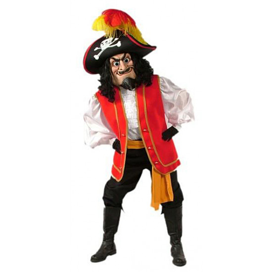 Captain Scratch Mascot Costume 483 