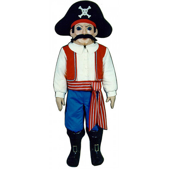 Pirate Mascot Costume MM10-Z 