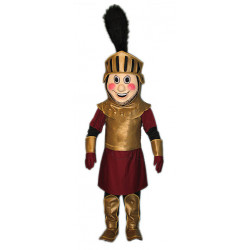 Knight Mascot Maroon and Gold Costume MM25G-Z  Knight Mascot Maroon and Gold Costume MM25G-Z