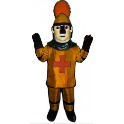 Golden Knight Mascot Costume MM38-Z  Golden Knight Mascot Costume MM38-Z