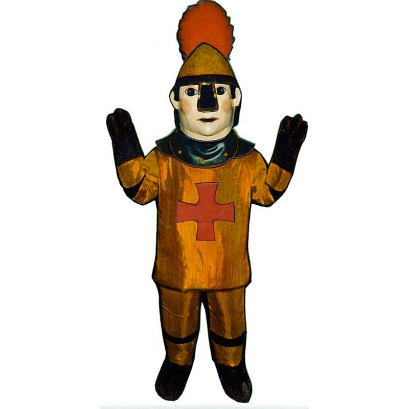 Golden Knight Mascot Costume MM38-Z 