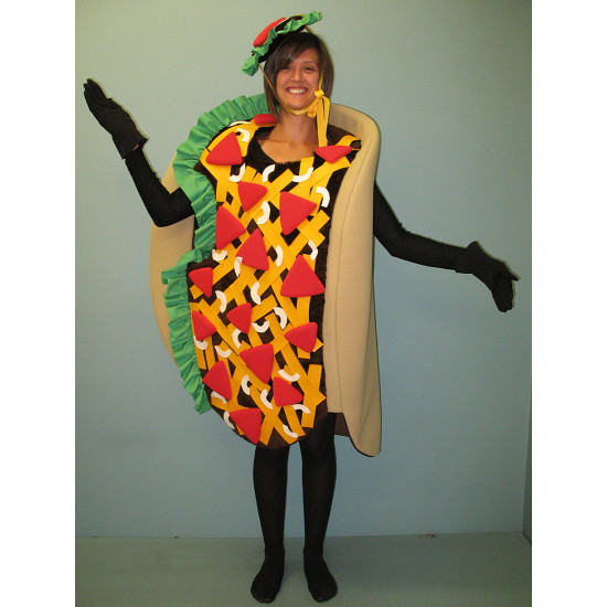 Taco Mascot Costume PP33-Z 