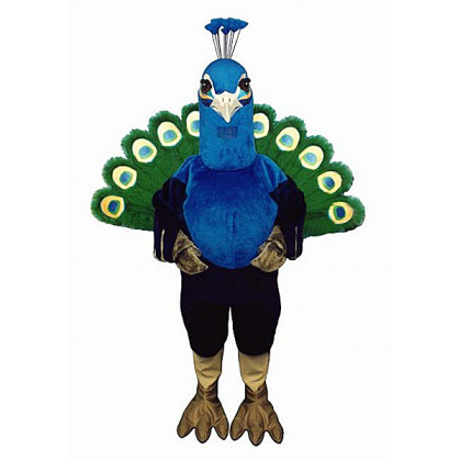 Colorful Peacock Bird Mascot Costume 447-Z