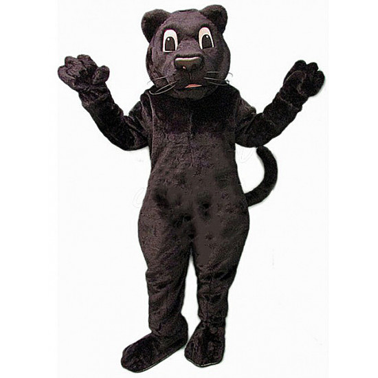 BLACK PANTHER MASCOT COSTUME 504 BLACK PANTHER MASCOT COSTUME 504