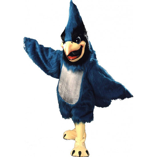 Big Blue Blue Jay Bird Mascot Costume 416