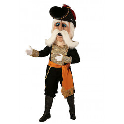 Admiral Military Officer Mascot Costume 428  Admiral Military Officer Mascot Costume 428