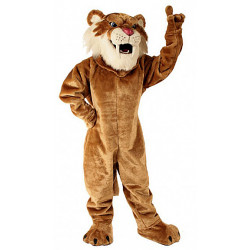 Saber Cat Tiger Mascot Costume 620 Saber Cat Tiger Mascot Costume 620