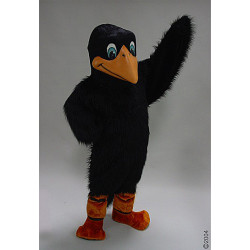 BLACK BIRD - RAVEN MASCOT COSTUME #42064