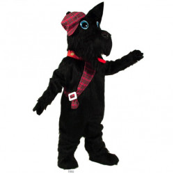 Scottie Dog Mascot Costume 226 Scottie Dog Mascot Costume 226