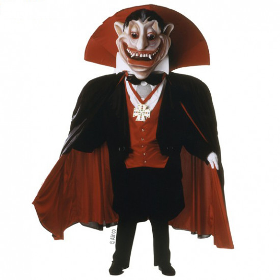 The Count Vampire Mascot Costume 229