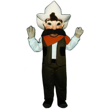 Wrangler Cowboy Mascot Costume 30DD-Z 