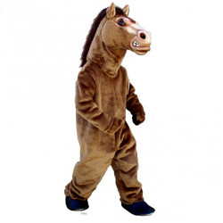 Fierce Stallion Horse Mascot Costume 431 Fierce Stallion Horse Mascot Costume 431