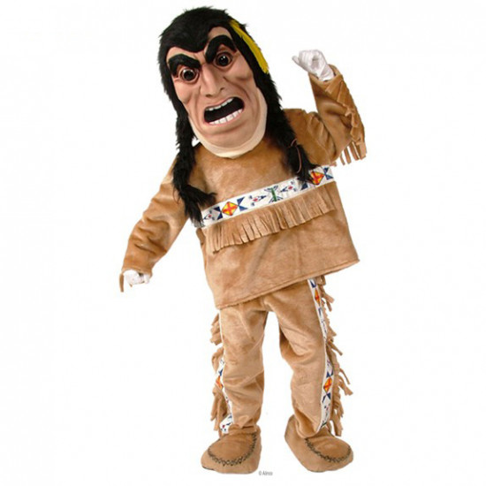 Yellow Feathers Native American Mascot Costume 460