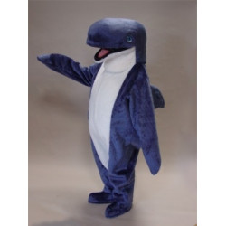 Blue Whale Mascot Costume 47321-U