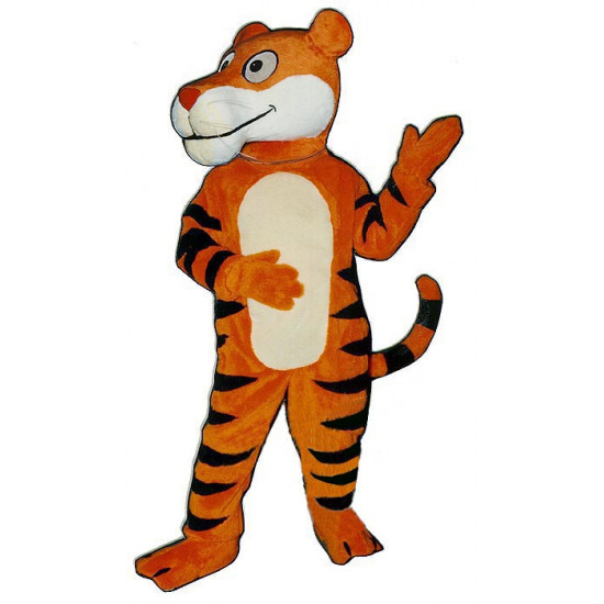 Friendly Tiger Mascot Costume 518-Z 