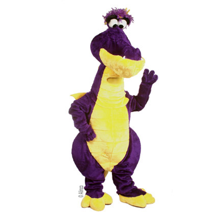 Magic Dragon Mascot Costume 611 
