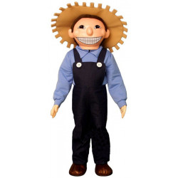 Farm Boy Mascot Costume 62DD-Z Farm Boy Mascot Costume 62DD-Z