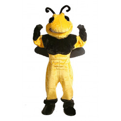Power Hornet Mascot Costume 641 Power Hornet Mascot Costume 641