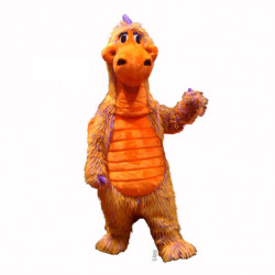 Skittles With Multicolored Fur Mascot Costume 653-M 
