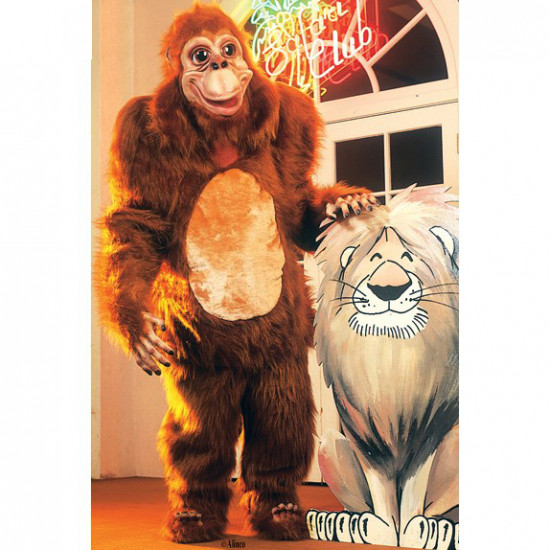 Orangutan  Mascot Costume 82 