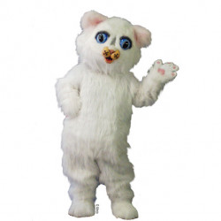 Snowball Cat Mascot Costume 88 Snowball Cat Mascot Costume 88