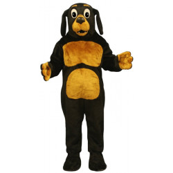 Dobie Doberman Dog Mascot Costume 890-Z Dobie Doberman Dog Mascot Costume 890-Z