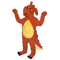 Red Dragon Mascot Costume 916-Z Red Dragon Mascot Costume 916-Z