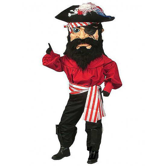 Pirate Mascot Costume 135 