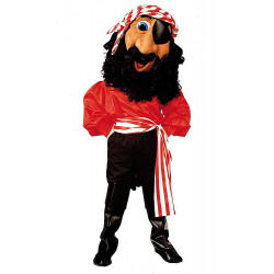 Billy Bones Pirate Mascot Costume 204 Billy Bones Pirate Mascot Costume 204