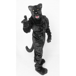 Power Real Cat Panther Mascot Costume 700 Power Real Cat Panther Mascot Costume 700