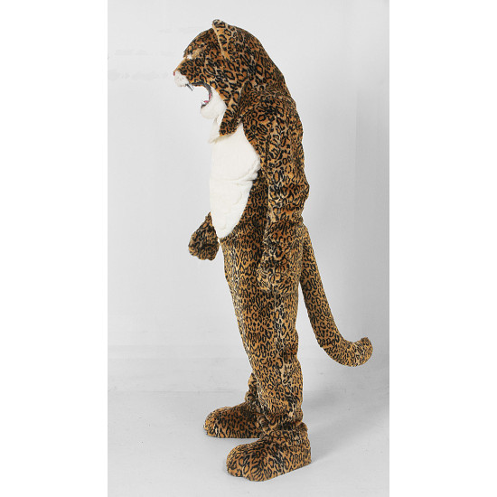 Power Real Cat Leopard Mascot Costume 705M