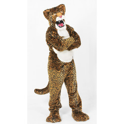 Power Real Cat Leopard Mascot Costume 705M Power Real Cat Leopard Mascot Costume 705M