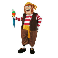 MUTTON PIRATE MASCOT COSTUME #600 MUTTON PIRATE MASCOT COSTUME #600