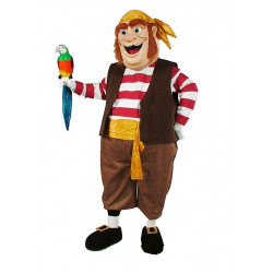 MUTTON PIRATE MASCOT COSTUME #600 MUTTON PIRATE MASCOT COSTUME #600