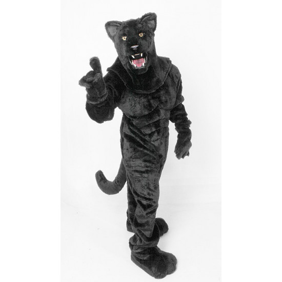 PANTHER POWER REAL CAT MASCOT COSTUME 700 PANTHER POWER REAL CAT MASCOT COSTUME 700