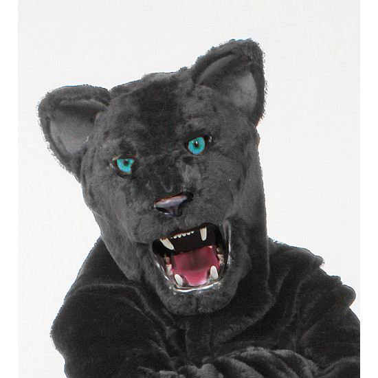 Power Real Cat Panther Mascot Costume 700 Power Real Cat Panther Mascot Costume 700